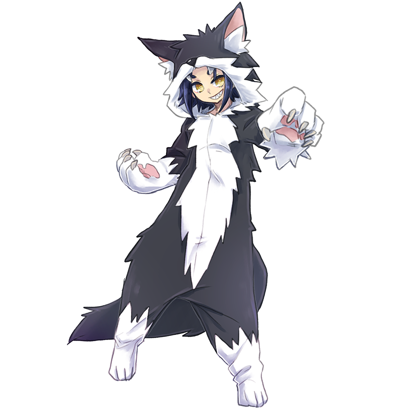 オオカミののこだぞー！