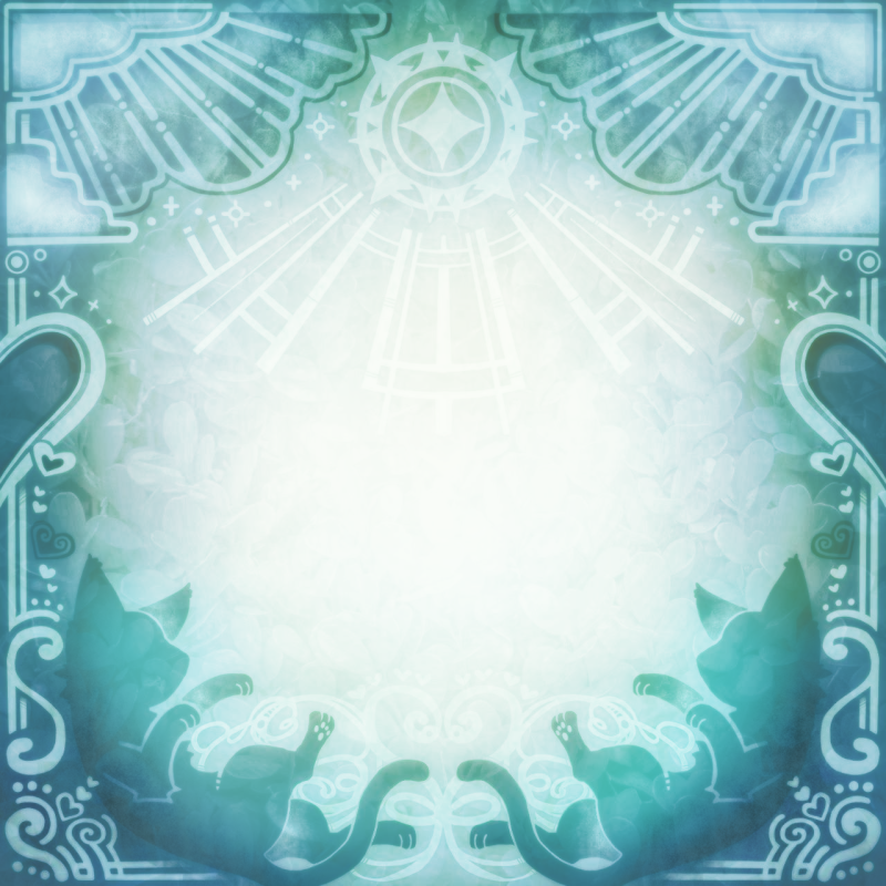 １１周年記念☆スペシャル背景（勿忘草色Ｂ）