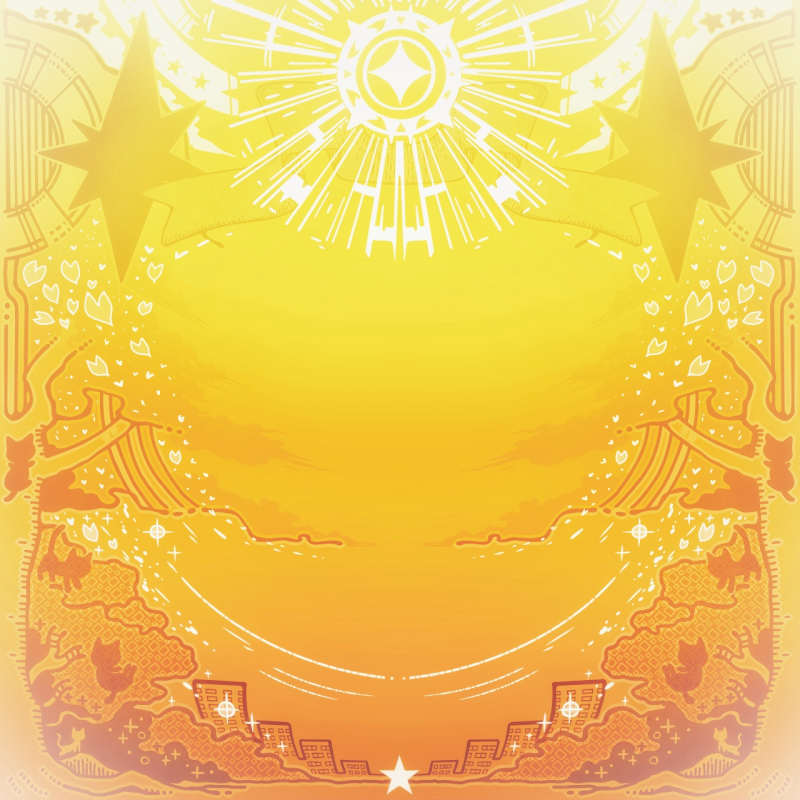 １２周年記念☆スペシャル背景（黄色）