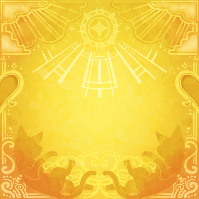 １１周年記念☆スペシャル背景（黄色Ａ）