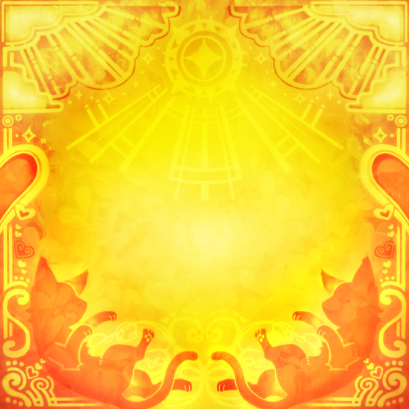 １１周年記念☆スペシャル背景（黄色Ｂ）