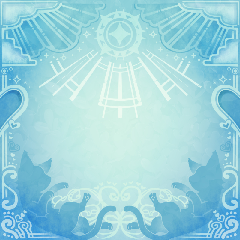 １１周年記念☆スペシャル背景（勿忘草色Ａ）