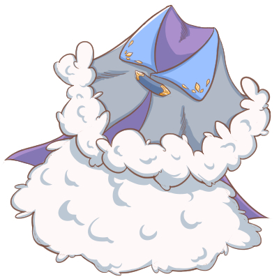 魔法皮のマント