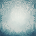 １０周年スペシャル背景 Cat Star（勿忘草ダーク）