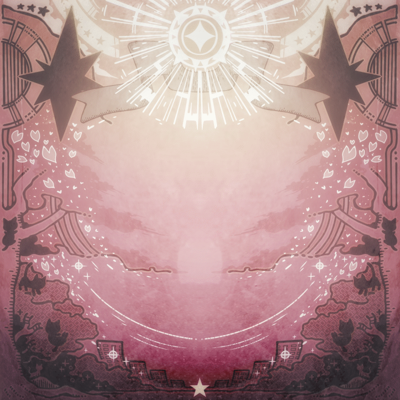 １２周年記念☆スペシャル背景（桜色ダーク）