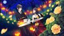 【ハロウィン】夜の温室で
