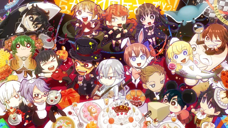 １６人イラスト企画