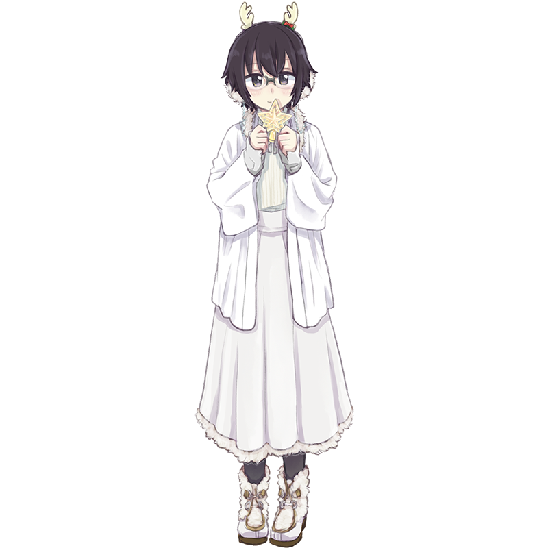 【クリスマス】白色トナカイ