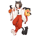 【ねっこねこ】童水干お三夜さま？