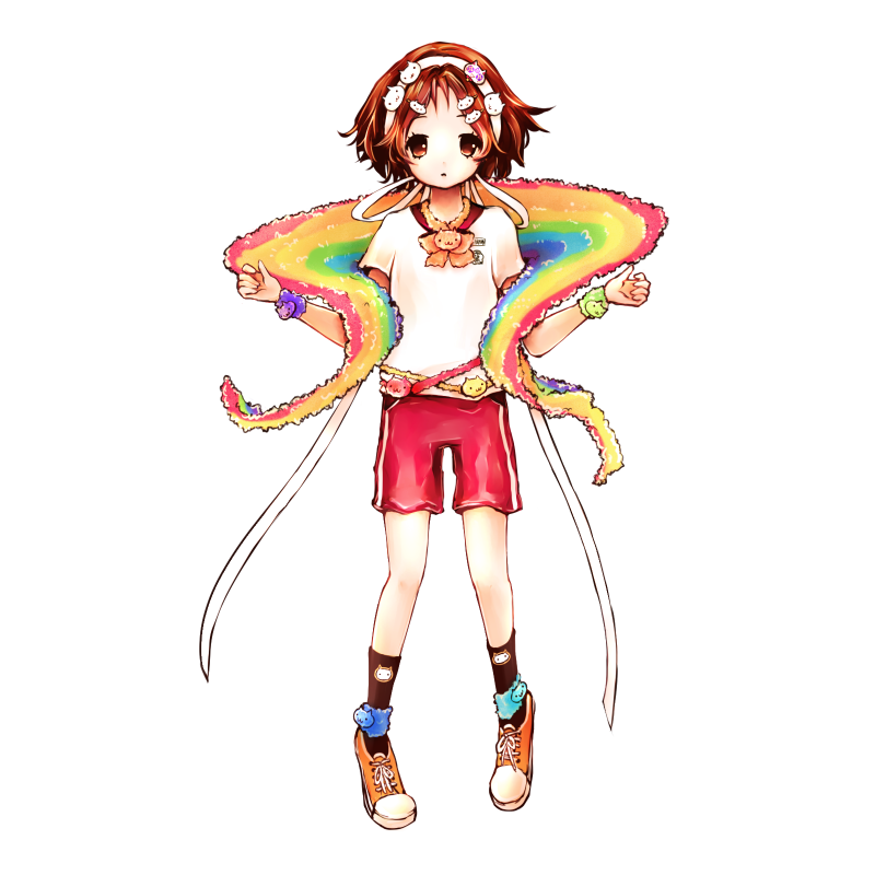 【体育祭】虹纏い、臨む（※虹にゃんこ付）