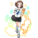 【Ｂ☆Ｉ】夏の朝の（一応）図書委員長