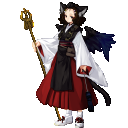 黒【猫】は藍色羽の烏天狗の仮装を得るか