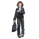 【春スーツ】後に来る春の風景、慣れぬスーツの夏の朝