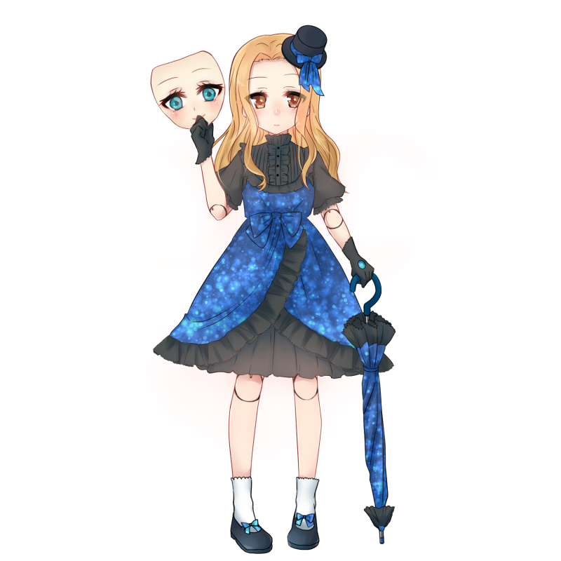 【変装】偽（・宝石）人形『曹灰長石ラブラドライト』