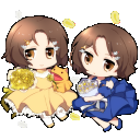 【花と緑】金銀カモミールとともに