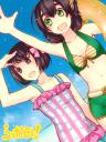【水着】たぬき娘の夏