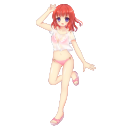 水着全身イラスト