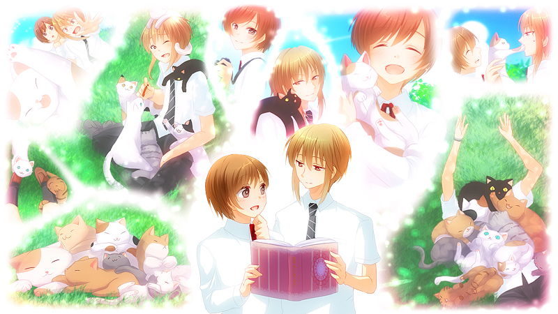 猫のアルバムの中に。溢れて。思い出が一杯。