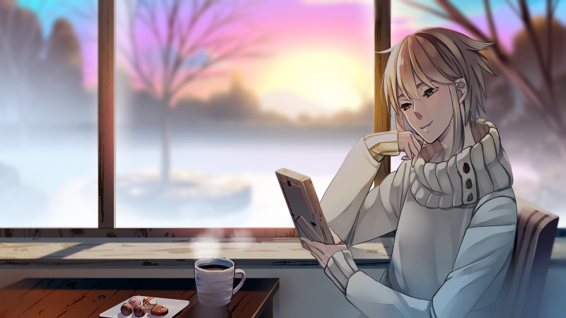 バレンタイン／スウィート：窓辺に想う