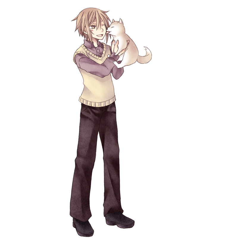 全身：私服、カーキーと