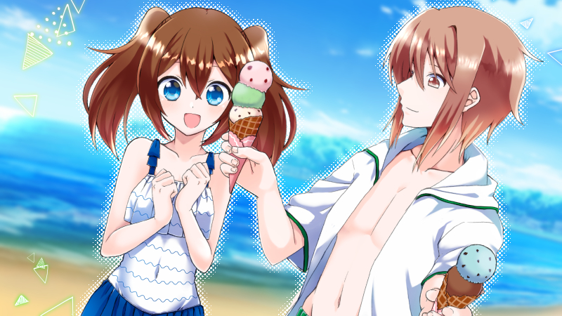 夏の渚にて（アドリブ）