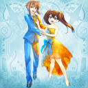 全身：明けと暁の装い／１０周年記念☆背景加工