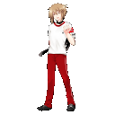 全身：体育祭、体操着