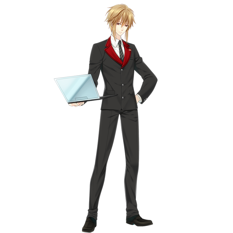 全身：ノパソと制服