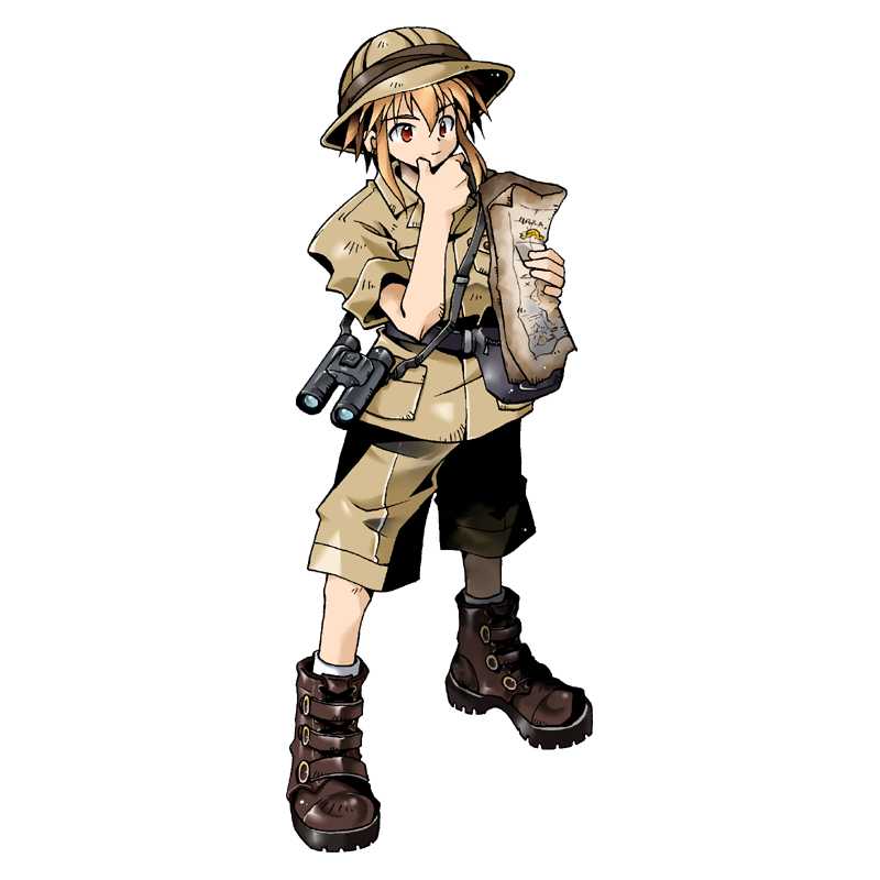 全身イラスト『冒険に行こう』