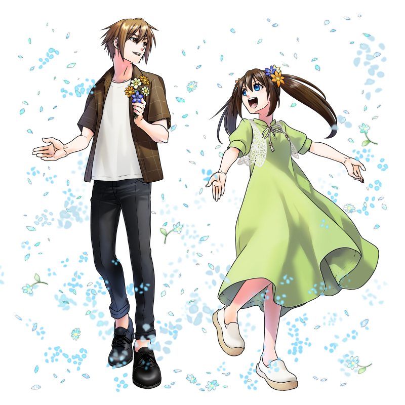 全身：花と大地への祝福