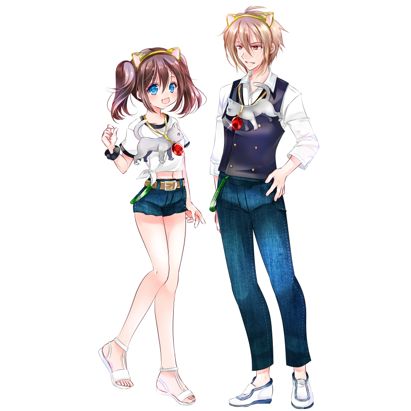 全身：けもの、夏イベにて