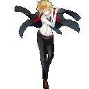 全身：制服／「待ってろ。今、行く…！」