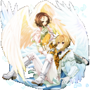 ＜拡大版＞全身：猫天使