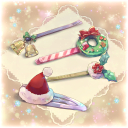 【クリスマス】ヘアピンセット