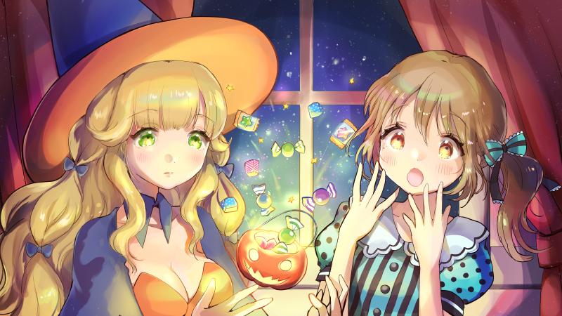 【ハロウィン】不思議な少女と笑わない魔女。