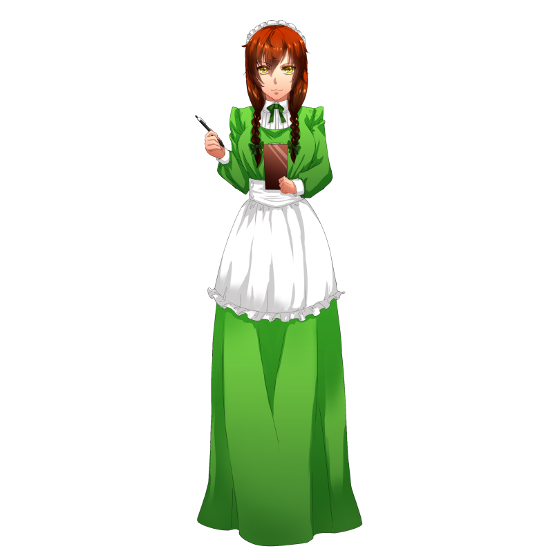 バイト制服全身図