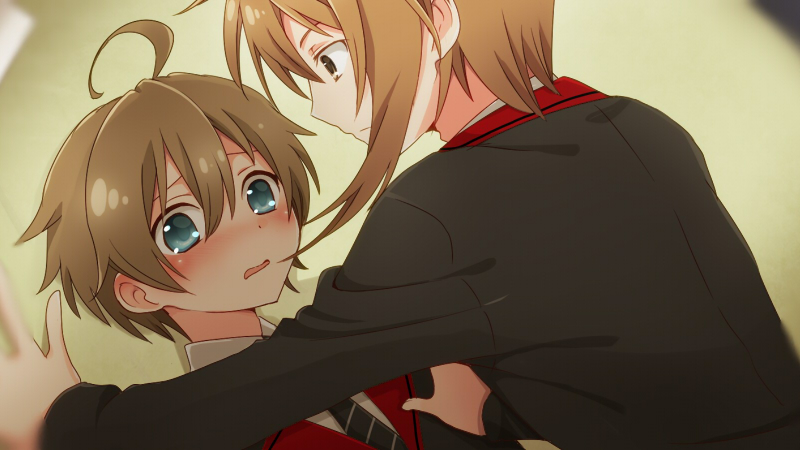 フリーイラスト【今朝、曲がり角で】