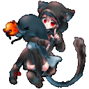 【ねっこねこ】お三夜さま風ロングパーカー＋ナマズ人形