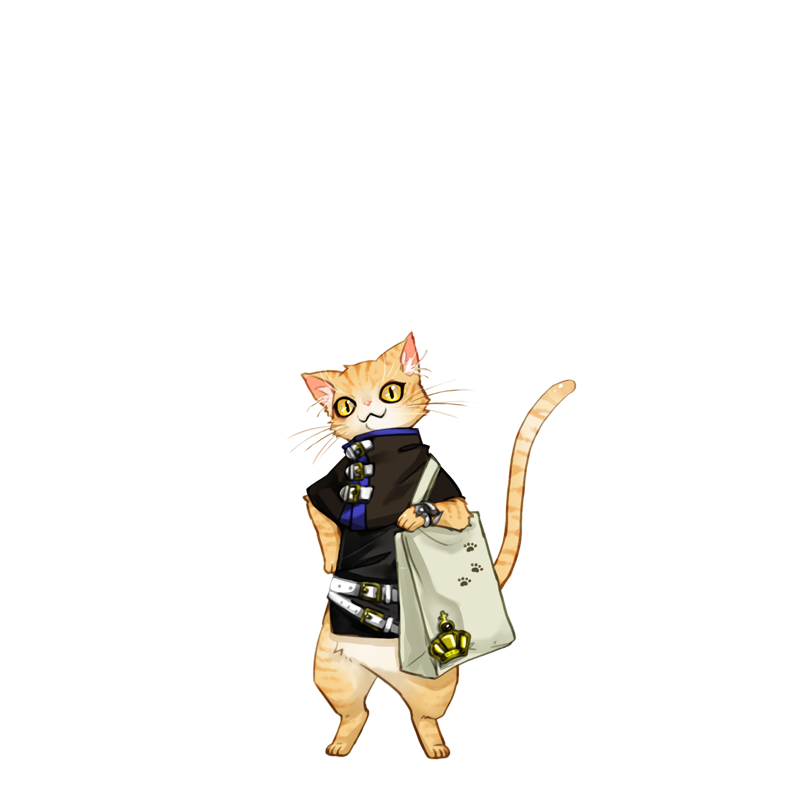 ねこの王さま（冒険者ver.）