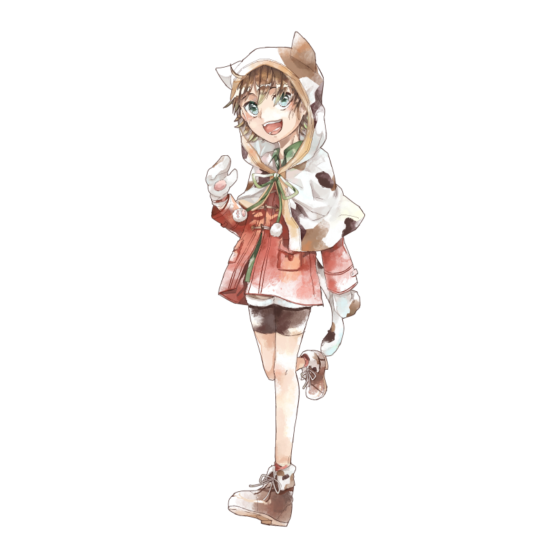 秋冬用三毛猫ケープなのだ♪