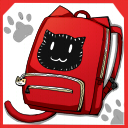 赤猫リュック
