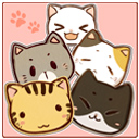 ネコのアップリケ