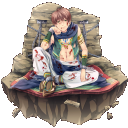 【ヴィネット風全身】封じられし魔人