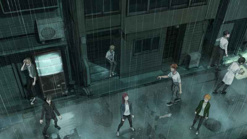 雨詩催 ～ Il pleut ～