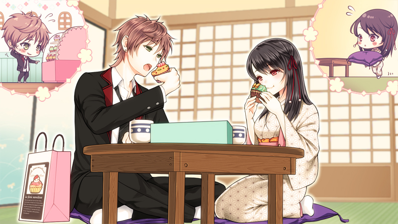 【ホワイトデー】～カップケーキを挟んで～