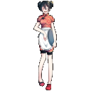 チャイナドレス全身イラスト