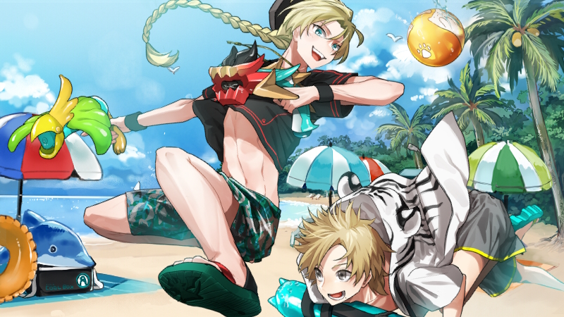 合成で水鉄砲イラスト