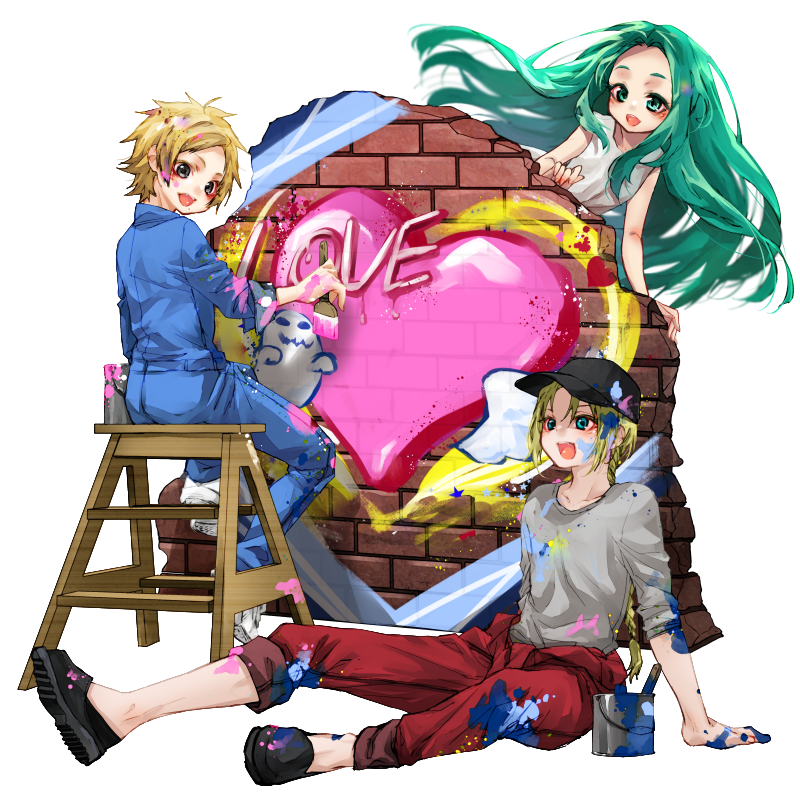 【１１周年】ペンキで描いてみた