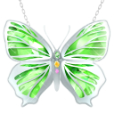 ミドリシジミのペンダント