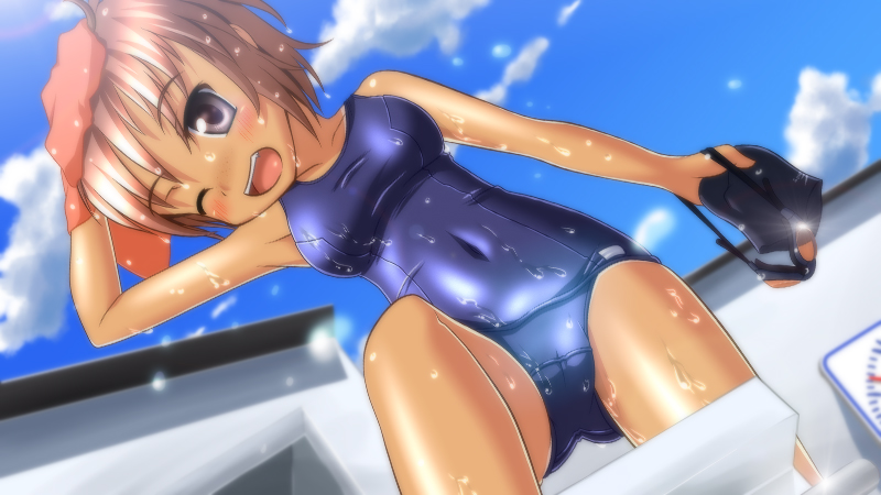 泳ぎ終わりっ！